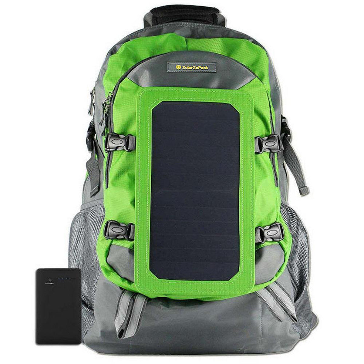 Lime Green - SolarGoPack Solar Panel Backpack
